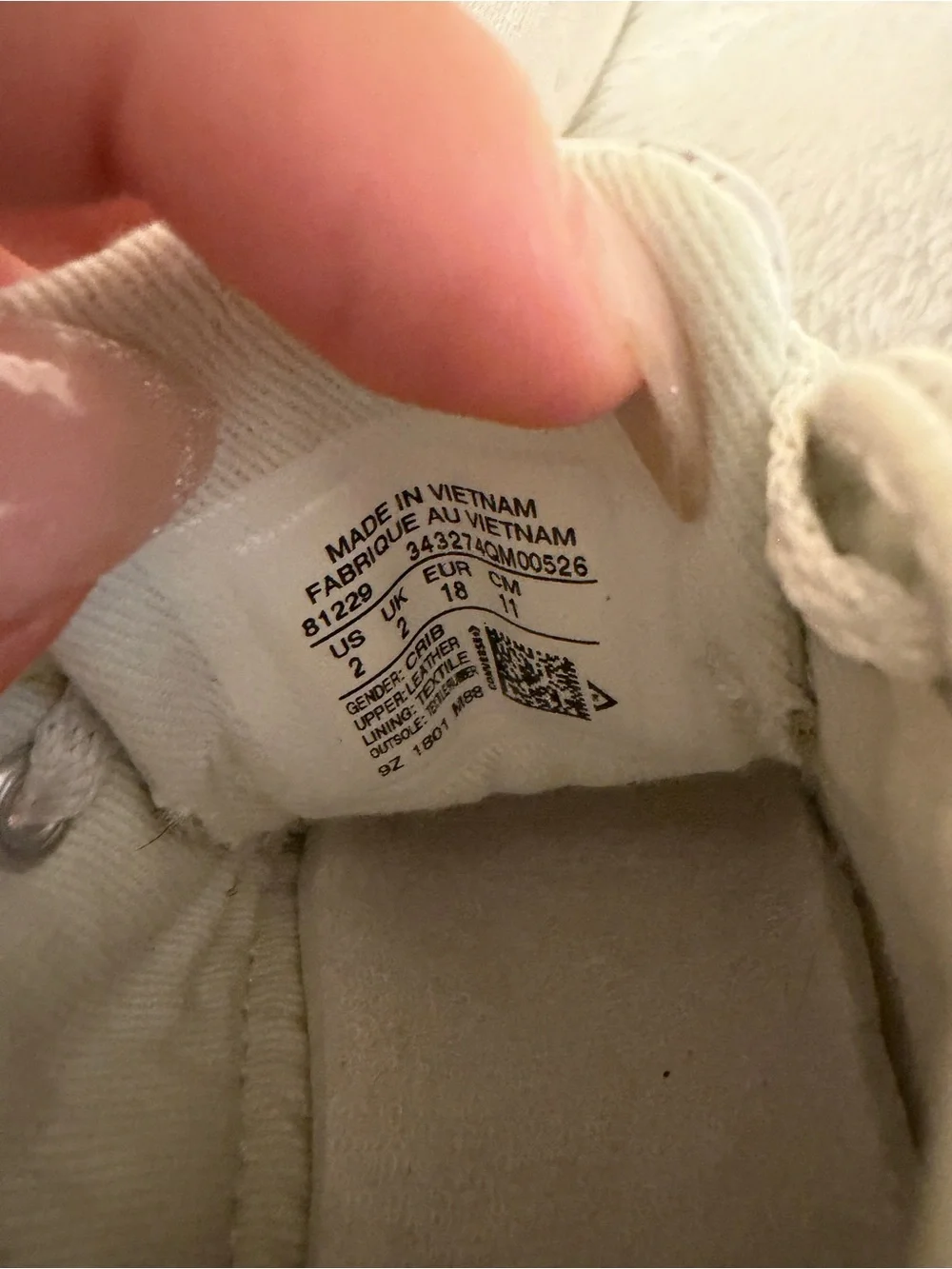 Classic White Baby Lace-Up Walker Shoes